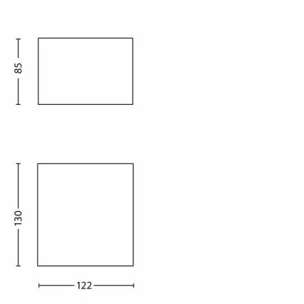 Philips - Applique a LED da esterno LED/3W/230V IP44