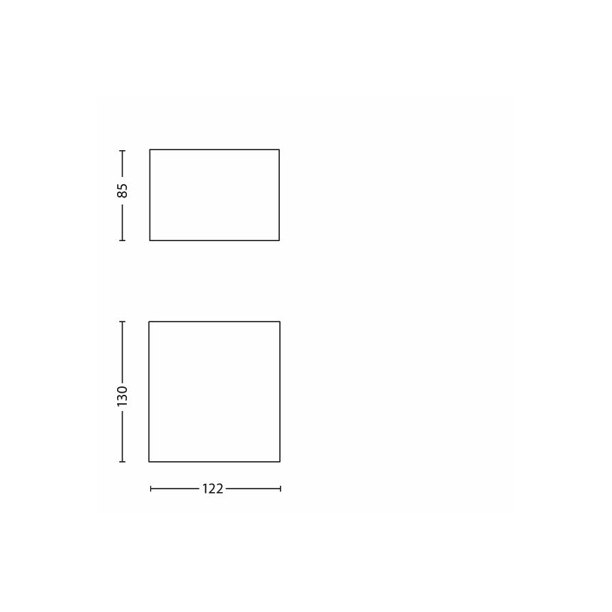 Philips - Applique a LED da esterno LED/3W/230V IP44