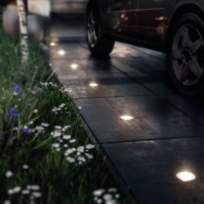 Philips - pot extérieur encastrable dans le sol 1xLED/3W/230V