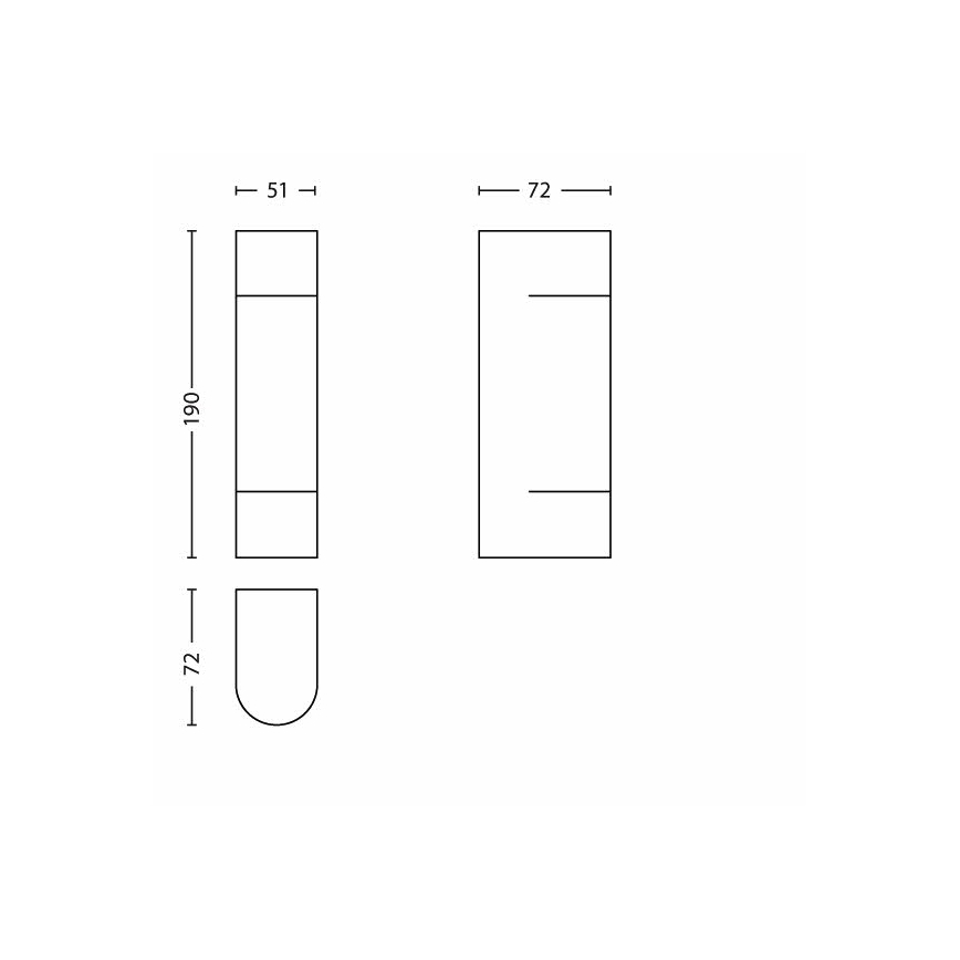 Philips - Illuminazione LED da esterno 2xLED/1W/230V IP44