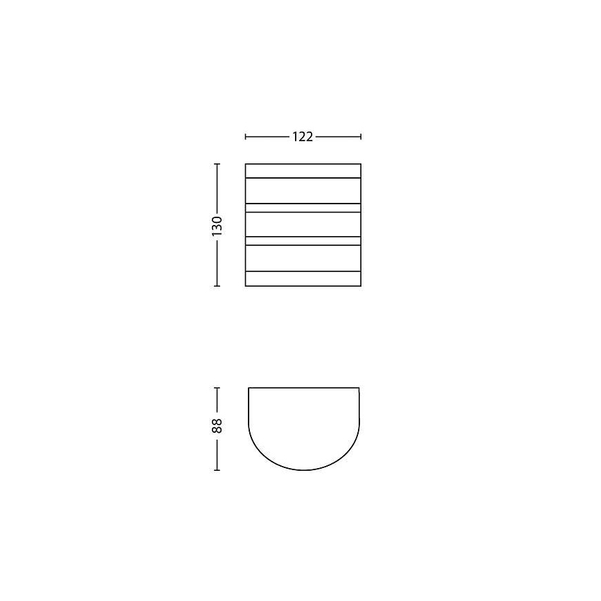 Philips - Éclairage extérieur LED/3W/230V IP44