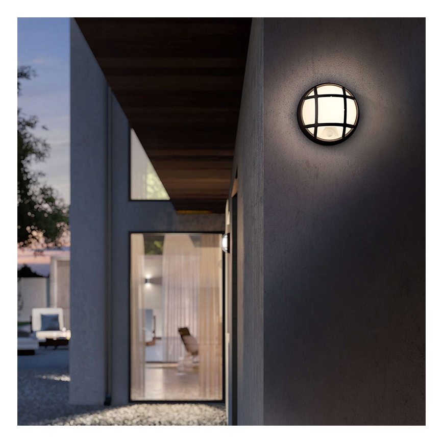 Philips 17319/30/16 - LED Außenwandleuchte mit sensor EAGLE 1xLED/3W/230V