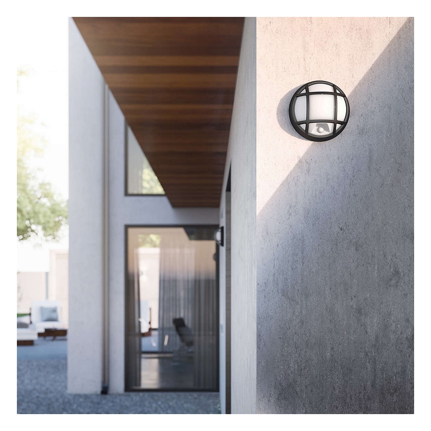 Philips 17319/30/16 - LED Außenwandleuchte mit sensor EAGLE 1xLED/3W/230V