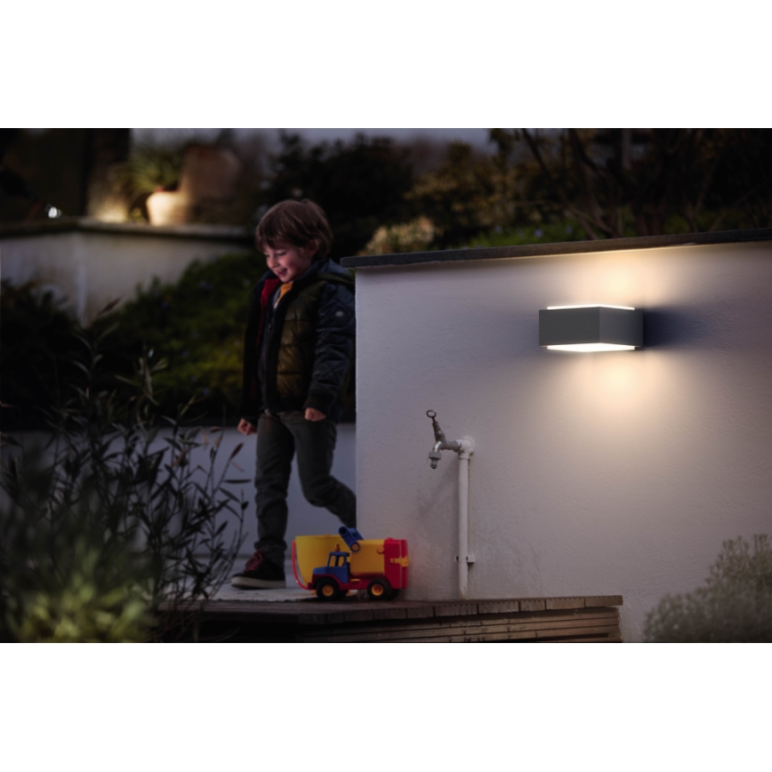 Philips - Außenwandleuchte E27/42W/230V IP44