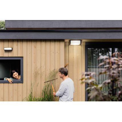 Philips 17350/93/PN - Plafonnier extérieur MYGARDEN MOONSHINE 2xE27/14W