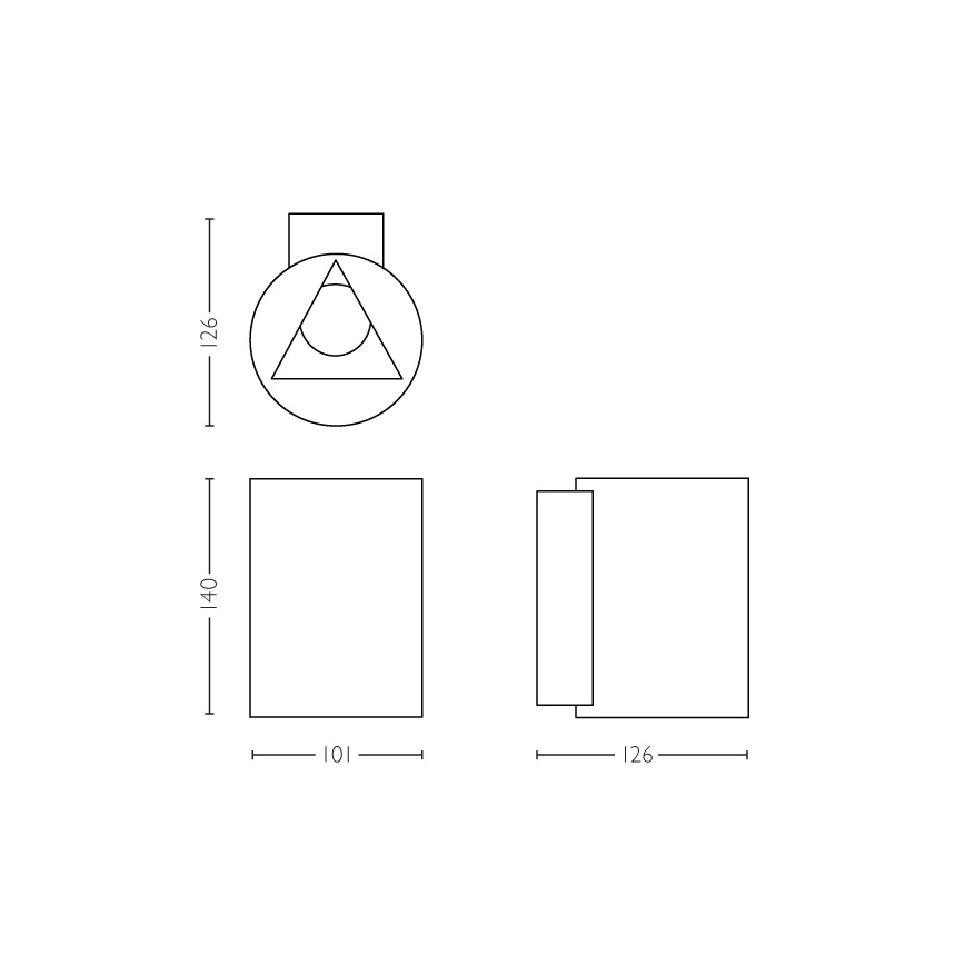 Philips - Applique murale LED extérieure 2xLED/4,5W IP44