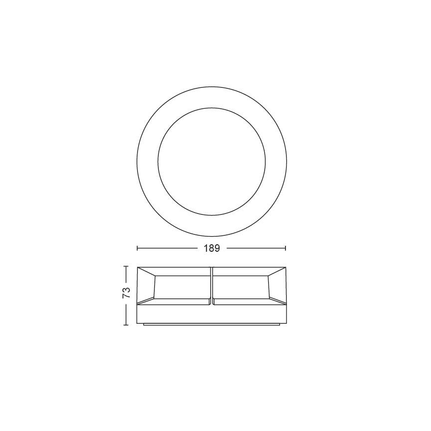 Philips - Applique murale LED extérieure LED/12W/230V IP44