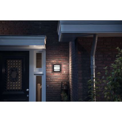 Philips 17394/93/P0 - LED Außenwandleuchte MYGARDEN PETRONIA LED/12W