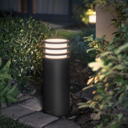 Philips 17402/93/P0 - Lampe LED à intensité modulabledaire extérieur HUE LUCCA 1xE27/9,5W/230V