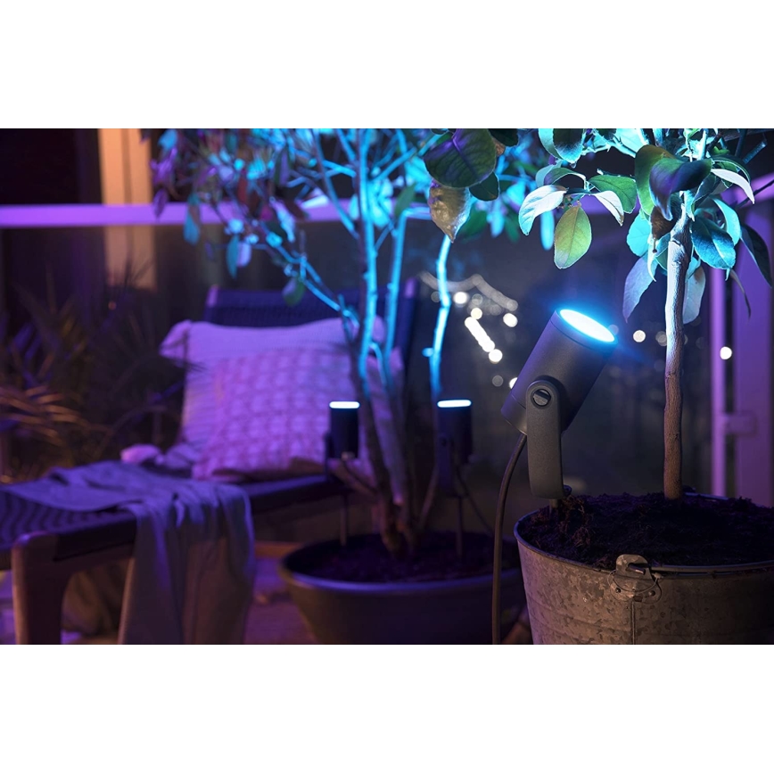Philips - Kit d'extension spot extérieur RGB Hue LED/8W/230V