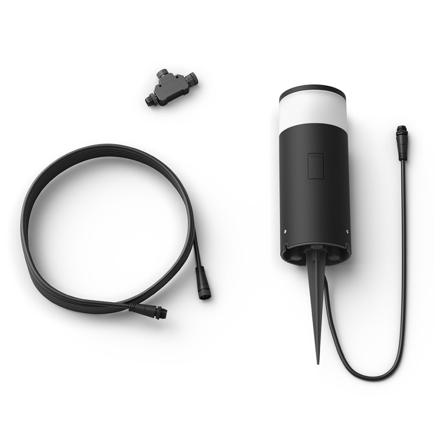 Philips - Lampe d'extérieur LED RVB à intensité variable Hue CALLA LED/8W/24V IP65