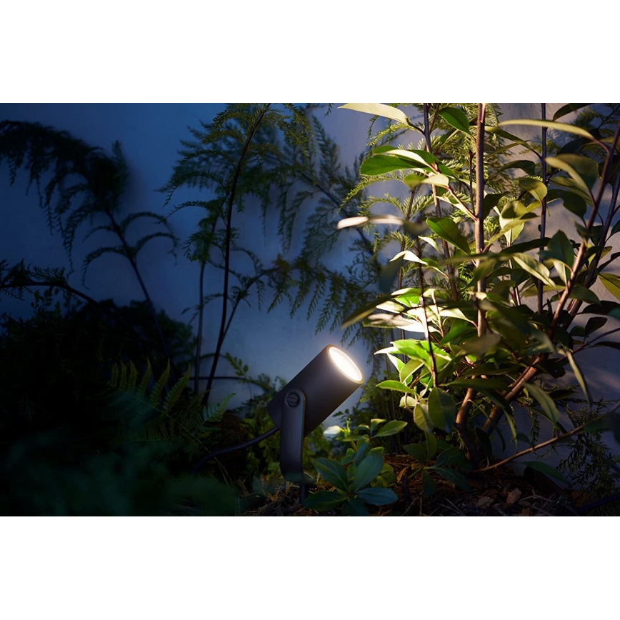 Philips 17428/30/P7 - Faretto LED RGB dimmerabile da esterno HUE LILY LED-RGB/8W/230V IP65
