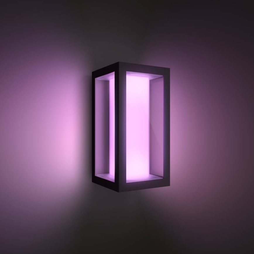 Philips 17429/30/P7 - Applique da esterno LED RGB HUE IMPRESS LED/8W/230V IP44
