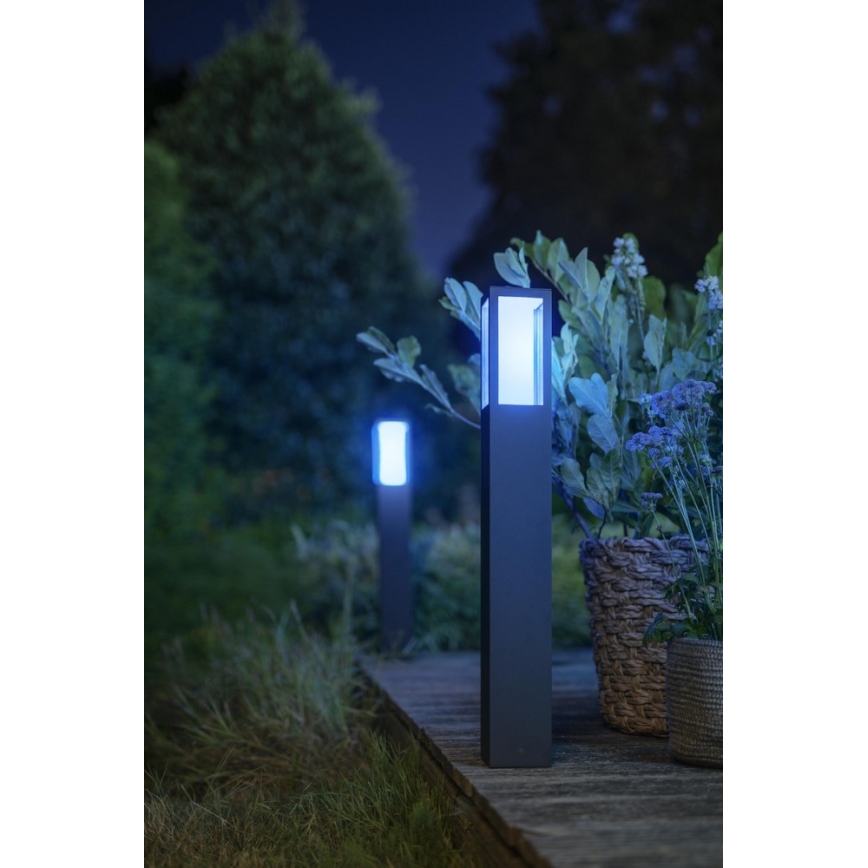 Philips - Lampe d'extérieur LED RGB Hue IMPRESS 2xLED/8W/230V IP44