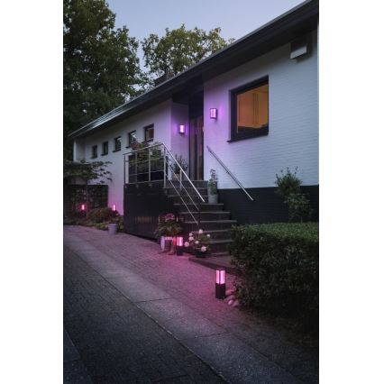 Philips - Lampe d'extérieur LED RGB Hue IMPRESS 2xLED/8W/230V IP44