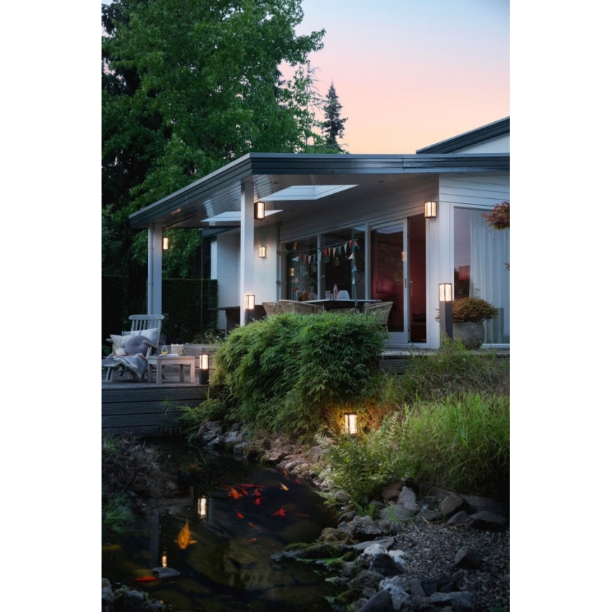 Philips 17434/30/P7 - Lampada da esterno LED RGB HUE IMPRESS LED/8W/230V IP44