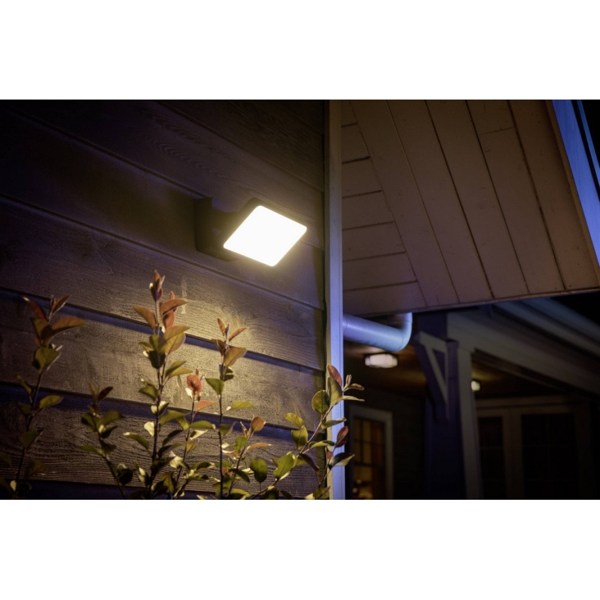 Philips - Projecteur LED RGBW extérieur à intensité variable Hue DISCOVER 2xLED/15W/230V 2000-6500K IP44