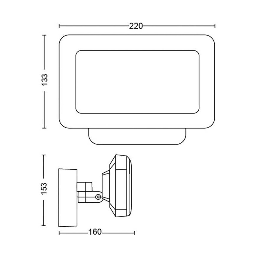 Philips - Projecteur LED RGBW extérieur à intensité variable Hue DISCOVER 2xLED/15W/230V 2000-6500K IP44