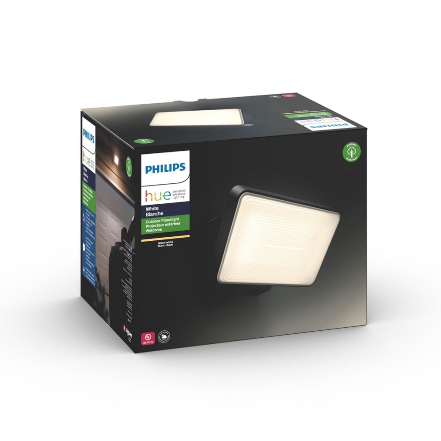 Philips 17436/30/P7 - Projecteur extérieur LED HUE WARM WHITE 2xLED/15W/230V IP44