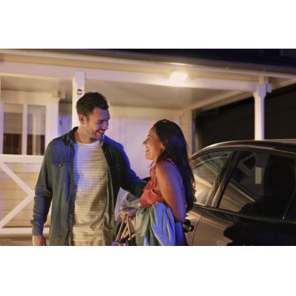 Philips 17436/30/P7 - Projecteur extérieur LED HUE WARM WHITE 2xLED/15W/230V IP44