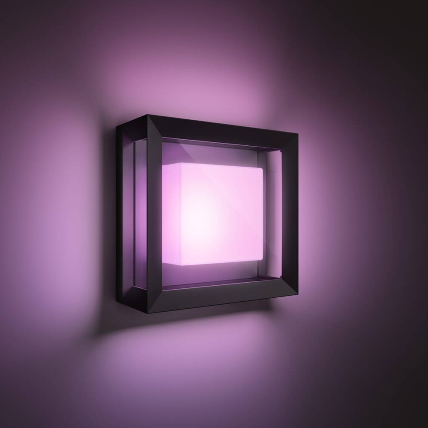 Philips 17438/30/P7 - LED RGB Außen-Wandleuchte HUE ECONIC LED/15W/230V IP44