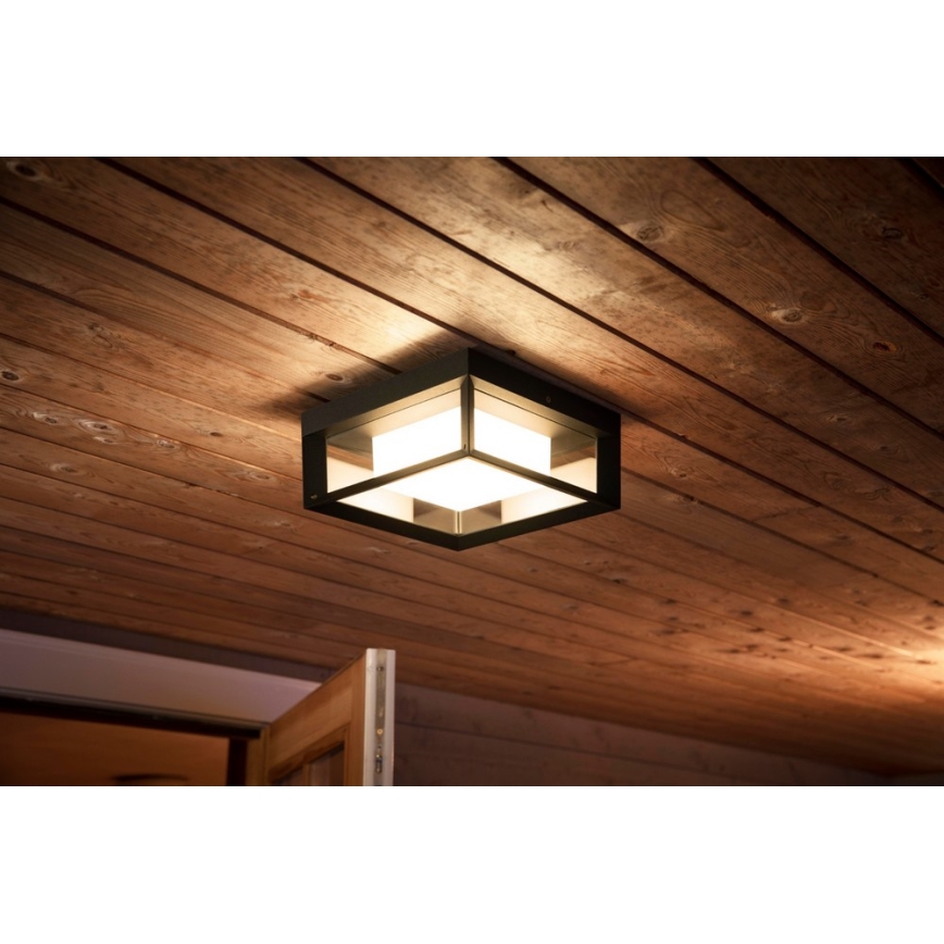 Philips 17438/30/P7 - LED RGB Außen-Wandleuchte HUE ECONIC LED/15W/230V IP44