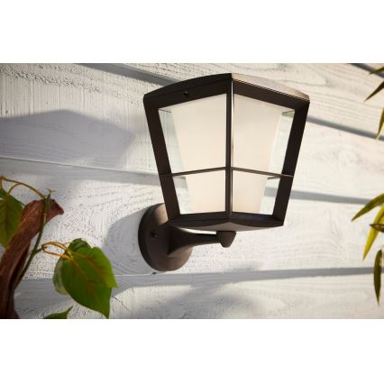 Philips 17439/30/P7 - LED RGB Außen-Wandleuchte HUE ECONIC LED/15W/230V IP44