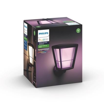 Philips 17439/30/P7 - LED RGB Außen-Wandleuchte HUE ECONIC LED/15W/230V IP44