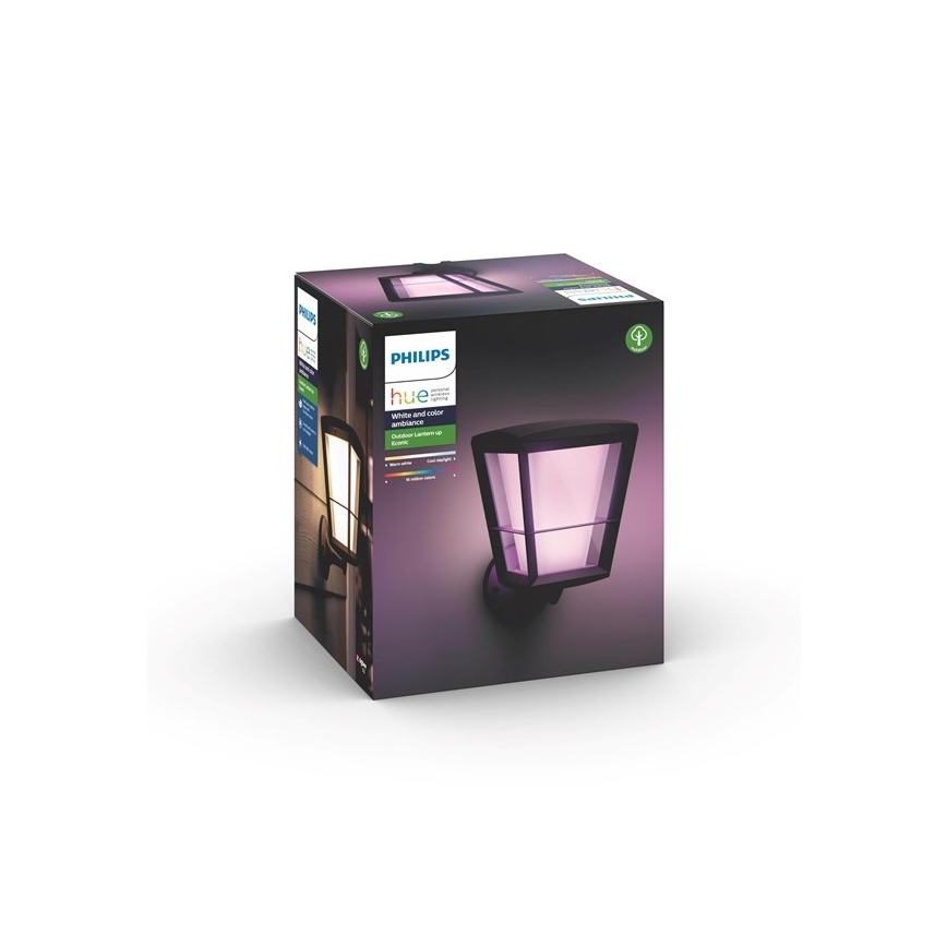 Philips 17439/30/P7 - LED RGB Außen-Wandleuchte HUE ECONIC LED/15W/230V IP44
