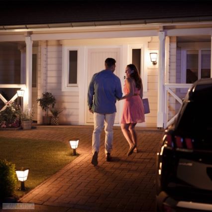 Philips - Applique murale LED RGBW extérieur ) intensité variable Hue ECONIC LED/15W/230V IP44