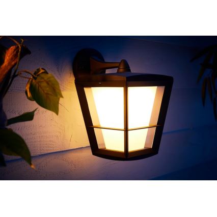 Philips 17440/30/P7 - Applique da esterno LED RGB HUE ECONIC LED/15W/230V IP44