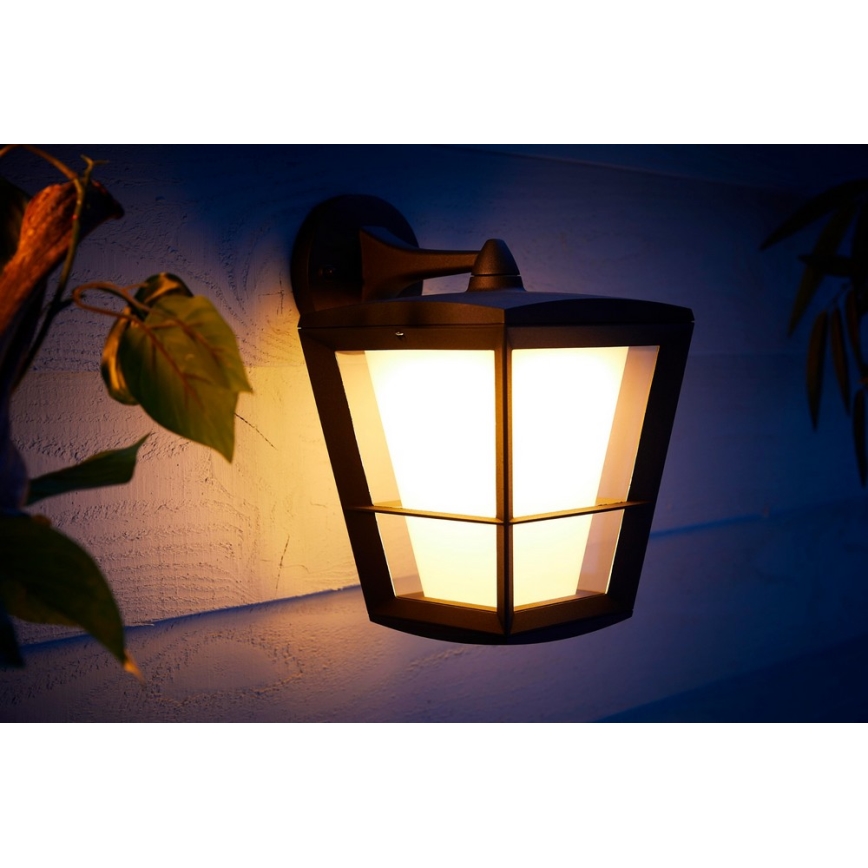 Philips 17440/30/P7 - Applique da esterno LED RGB HUE ECONIC LED/15W/230V IP44