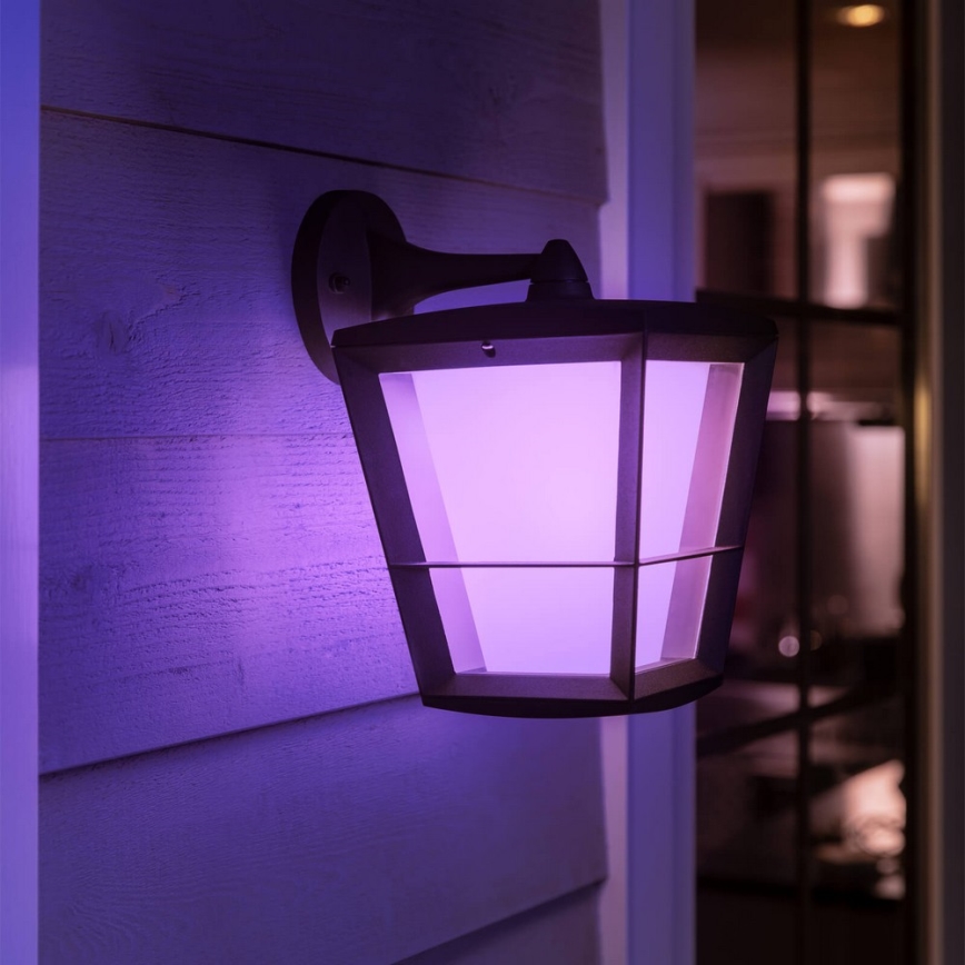 Philips 17440/30/P7 - Applique da esterno LED RGB HUE ECONIC LED/15W/230V IP44