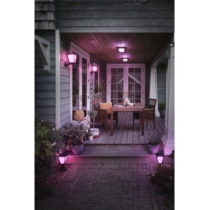 Philips 17440/30/P7 - Applique da esterno LED RGB HUE ECONIC LED/15W/230V IP44