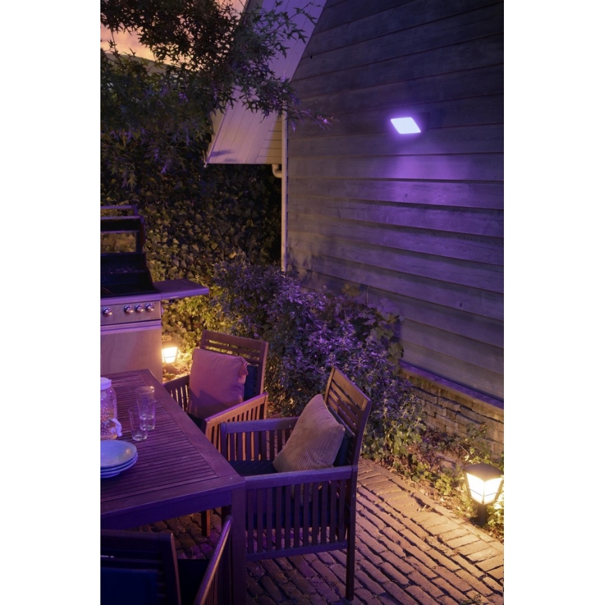 Philips 17441/30/P7 - Lampada da esterno LED RGB HUE ECONIC LED/15W/230V IP44