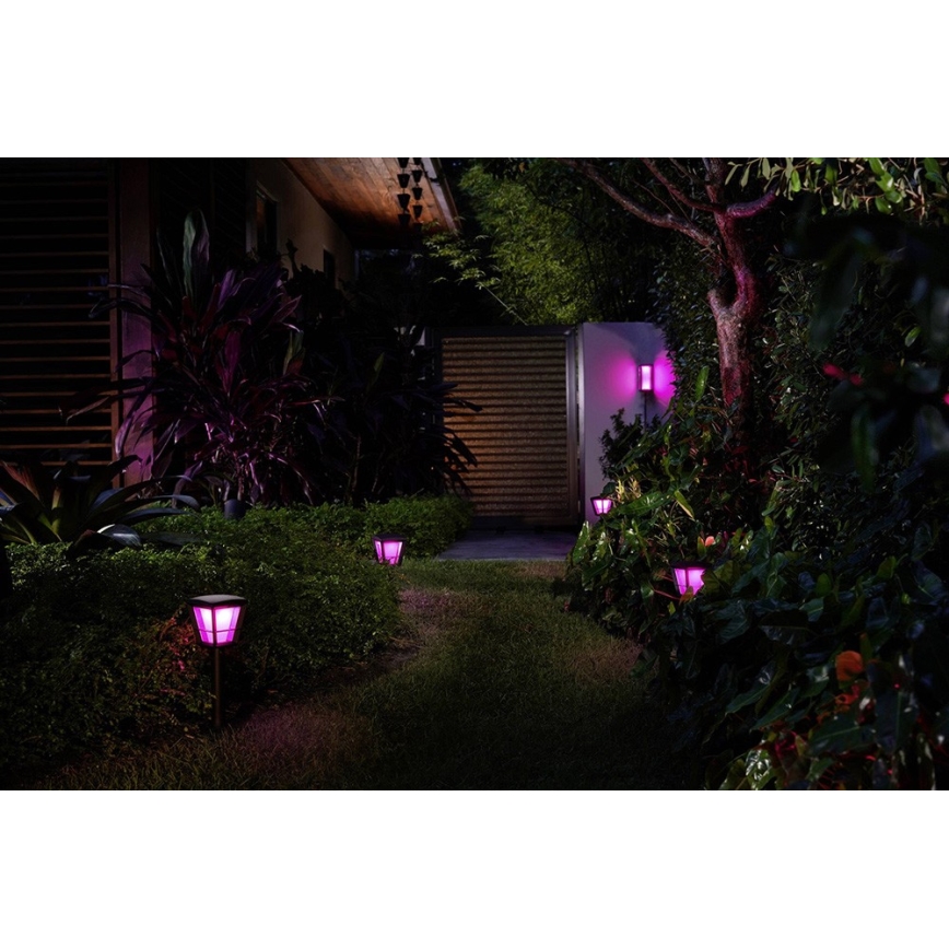 Philips - Dimmbare LED-RGBW-Außenwandleuchte Hue IMPRESS 2xLED/8W/24V 2000-6500K IP44