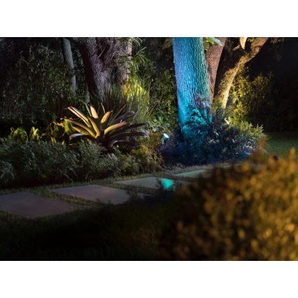 Philips - Lampe d'extérieur LED RVB Hue LILY LED/15W/230V IP65