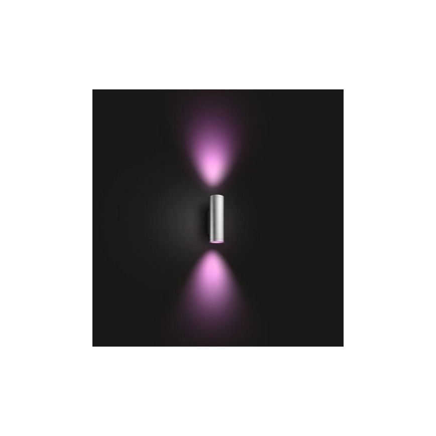 Philips - LED RGBW Applique da esterno dimmerabile Hue APPEAR 2xLED/8W/230V IP44