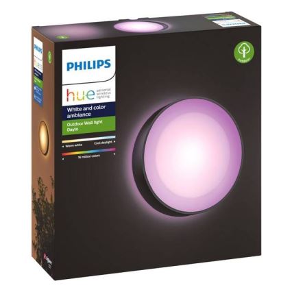 Philips - LED RGBW Applique da esterno dimmerabile Hue DAYLO LED/15W/230V 2000-6500K IP44