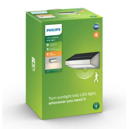 Philips 17811/47/16 - LED Solarleuchte mit sensor MYGARDEN GREENHOUSE 1xLED/1,5W/230V