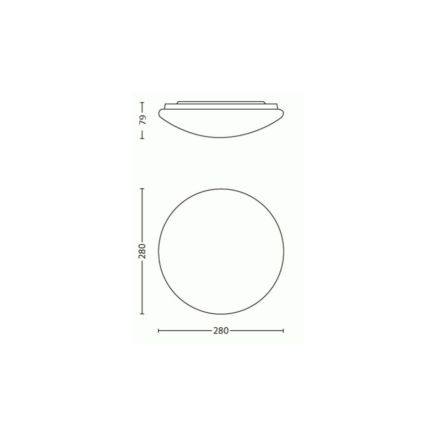 Philips 31801/31/EO - plafonnier LED MYLIVING SUEDE LED/9,6W/230V