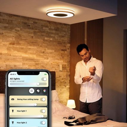 Philips - Dimmbare LED-Leuchte Hue BEING LED/27W/230V + Fernbedienung