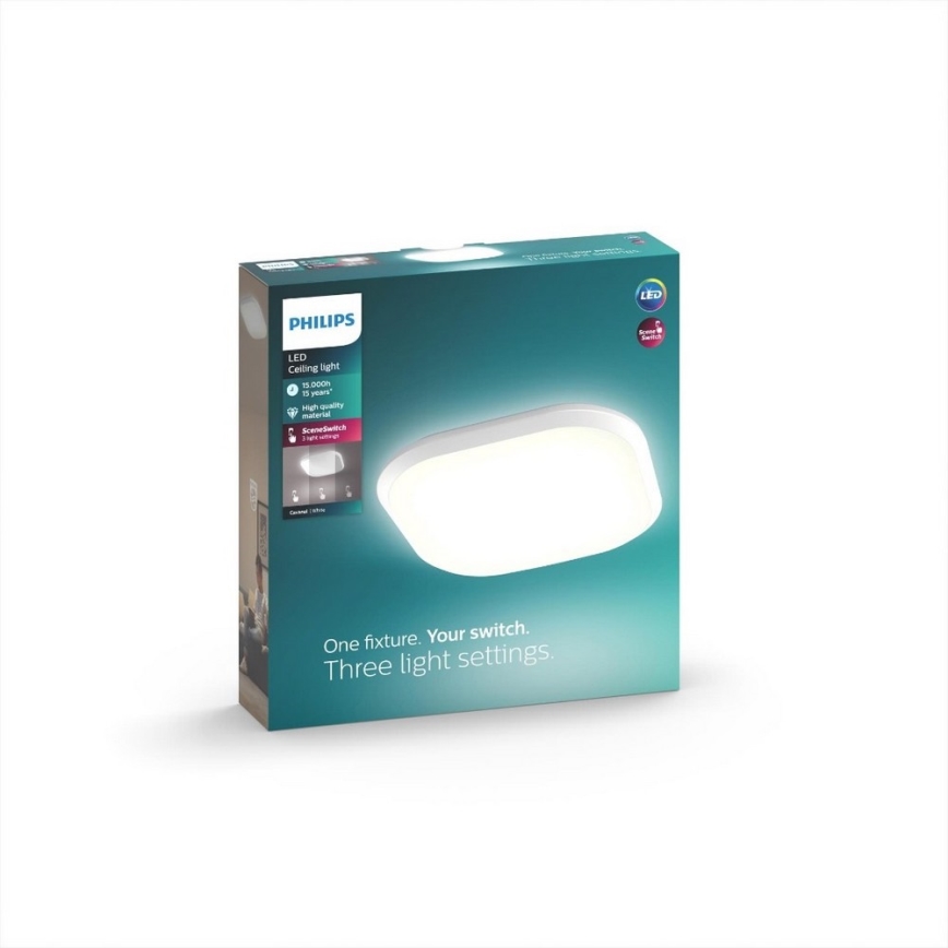 Philips 32810/31/P3 - Plafonnier LED à intensité modulable CANAVAL LED/18W/230V