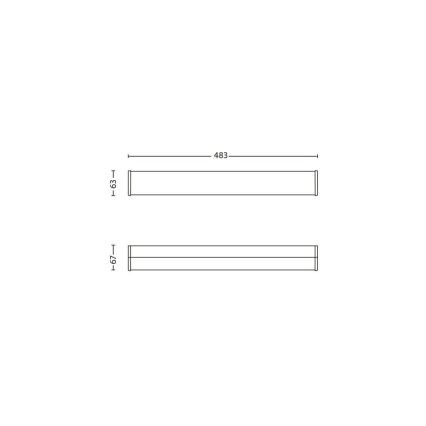 Philips - Applique a LED per bagno 3xLED/2,5W IP44