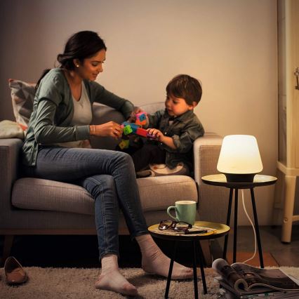 Philips - LED dimmbare Lampe Hue WELLNESS 1xE27/8,5W/230V + Fernbedienung