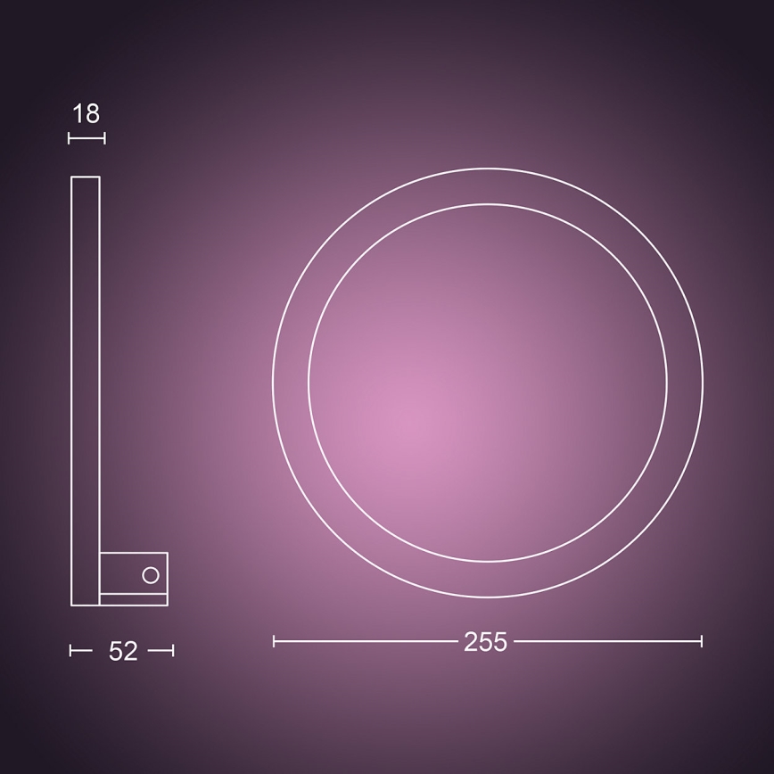 Philips 40901/31/P9 - Applique murale LED HUE SANA LED/20W/230V