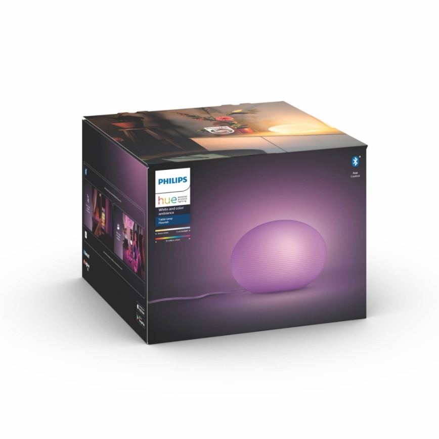 Philips 40904/31/P9 - LED Tischlampe HUE FLOURISH 1xE27/9,5W/230V