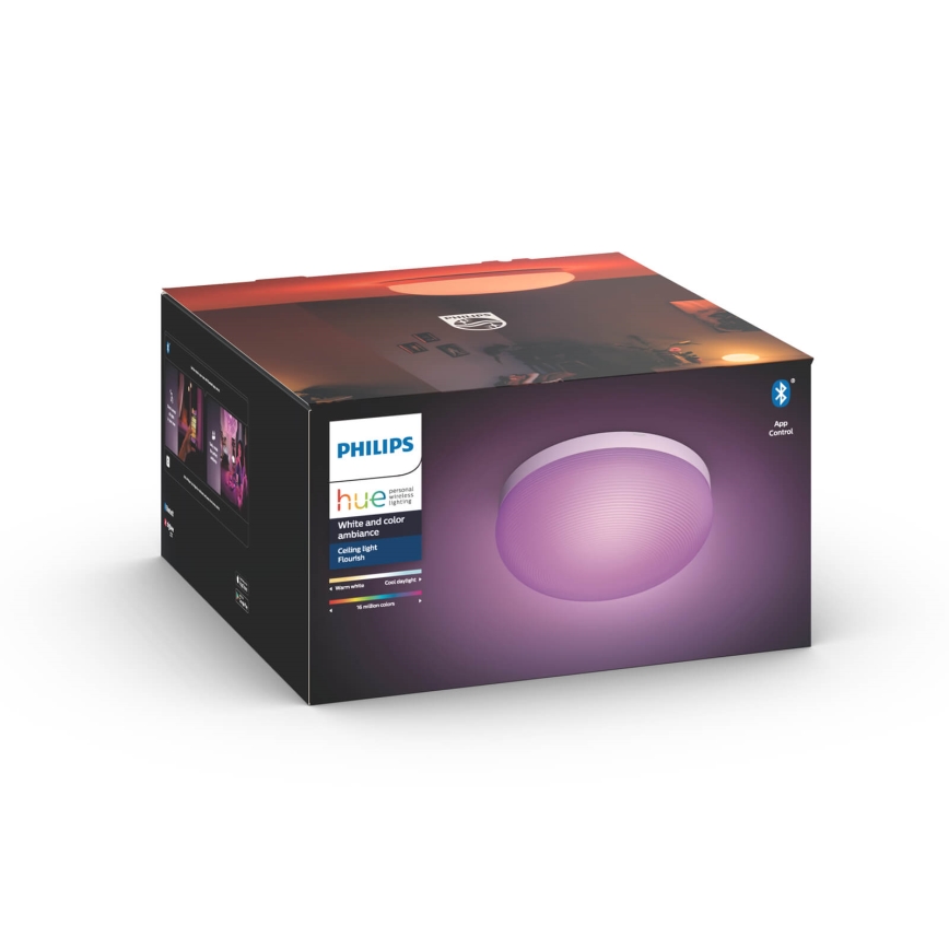 Philips 40905/31/P9 - LED Deckenleuchte HUE FLOURISH LED/32W/230V