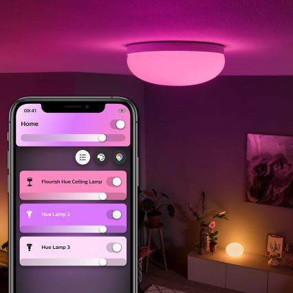 Philips 40905/31/P9 - Plafonnier LED HUE FLOURISH LED/32W/230V