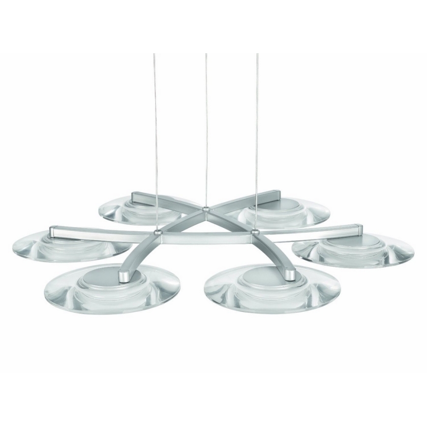 Philips 40972/48/16 - Lampadario LED MYLIVING VAGA 6xLED/2,5W/230V